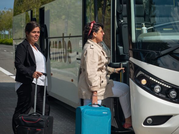 Dónde parar un autocar en Barcelona: carga y descarga