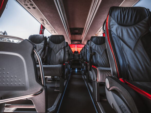 Transporte VIP: microbús de lujo y protocolo